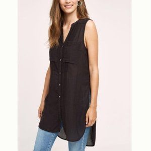 Holding Horses Black Gauze Tunic XS or S